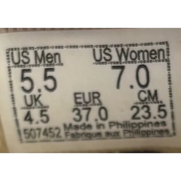 Vans Slip-On Women Size 7 Black Polka Dot Vault Originals Sneakers - Picture 9 of 9